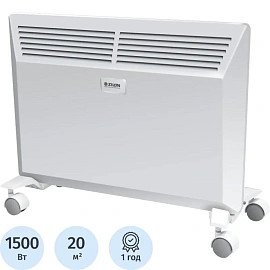 Конвектор Zilon ZHC-1500 SR3.0 белый (1500 Вт, с терморегулятором, НС-1103080)