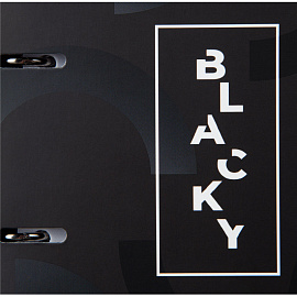 Ежедневник недатированный Attache Blacky картон А5 136 листов с рисунком