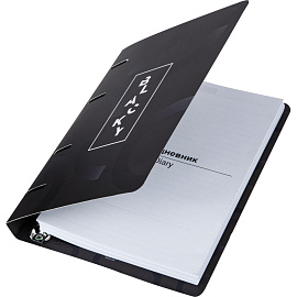 Ежедневник недатированный Attache Blacky картон А5 136 листов с рисунком