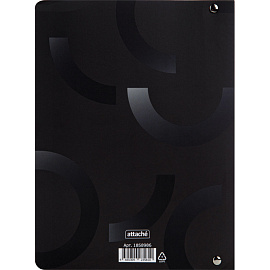 Ежедневник недатированный Attache Blacky картон А5 136 листов с рисунком