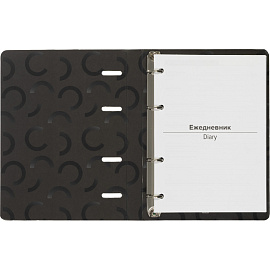 Ежедневник недатированный Attache Blacky картон А5 136 листов с рисунком