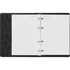 Ежедневник недатированный Attache Blacky картон А5 136 листов с рисунком