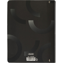 Ежедневник недатированный Attache Blacky картон А5 136 листов с рисунком