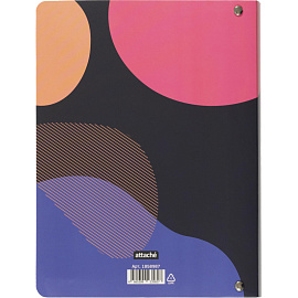 Ежедневник недатированный Attache Abstract картон А5 136 листов с рисунком