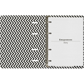 Ежедневник недатированный Attache Авангард картон А5 136 листов с рисунком