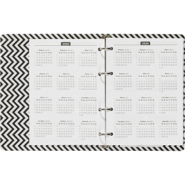 Ежедневник недатированный Attache Авангард картон А5 136 листов с рисунком