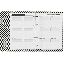 Ежедневник недатированный Attache Авангард картон А5 136 листов с рисунком