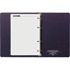 Ежедневник недатированный Attache Galaxy картон А5 136 листов с рисунком
