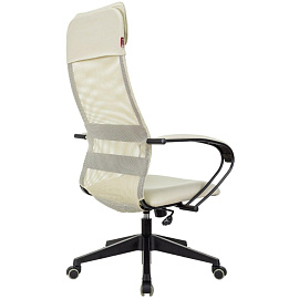 Кресло для руководителя Easy Chair 655 TPU бежевое (экокожа/сетка, пластик)