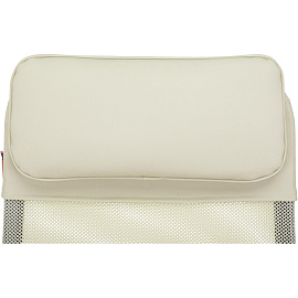 Кресло для руководителя Easy Chair 655 SL бежевое (экокожа/сетка, металл)