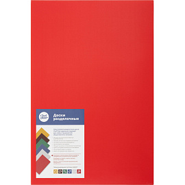 Доска разделочная Chefplast пластик 60х40х1.8 см красная