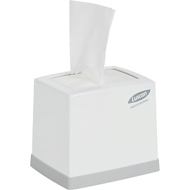 Диспенсер для салфеток Luscan Professional N2 настольный пластиковый серый