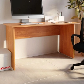 Стол прямой Комус Мебель Easy Оптима (ольха, 1350х590х740 мм)