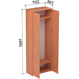 Шкаф для одежды Easy to lead Easy Оптима LT (ольха, 702х367х1997 мм)