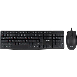 Комплект проводной клавиатура и мышь Acer OMW141 (ZL.MCEEE.01M)