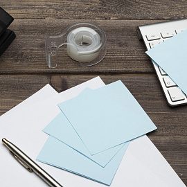 Блок для записей Attache 90x90x50 мм голубой (плотность 80 г/кв.м)