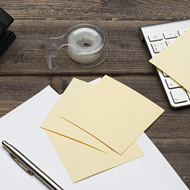 Блок для записей Attache 90x90x50 мм персиковый (плотность 80 г/кв.м)