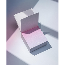 Блок для записей Attache Selection Градиент 90x90x50 мм цветной проклеенный плотность 100 г/кв.м