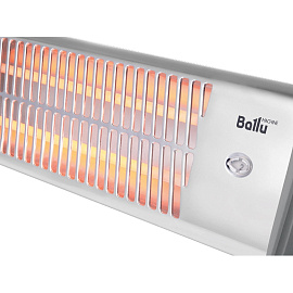 Обогреватель инфракрасный Ballu BIH-LW-1.2 серебристый (1200 Вт, кварцевый)