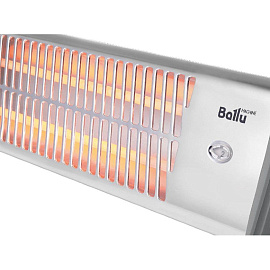 Обогреватель инфракрасный Ballu BIH-LW-1.2 серебристый (1200 Вт, кварцевый)