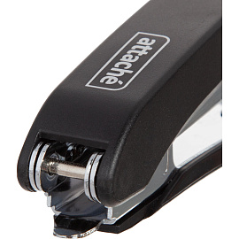 Степлер Attache Alpha до 15 листов черный (скобы № 10, с антистеплером)