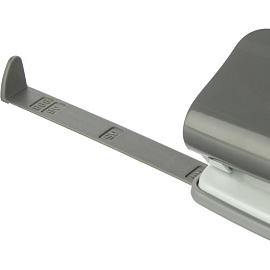 Дырокол Attache Smart до 15 листов серый c линейкой фото Дырокол Attache Smart до 15 листов серый c линейкой