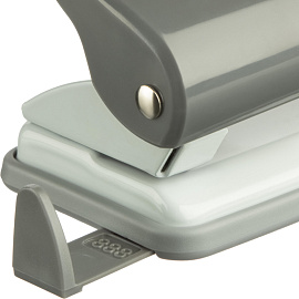 Дырокол Attache Smart до 15 листов серый c линейкой фото Дырокол Attache Smart до 15 листов серый c линейкой