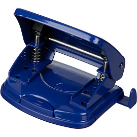 Дырокол Attache Symbol до 30 листов синий с линейкой фото Дырокол Attache Symbol до 30 листов синий с линейкой