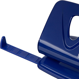 Дырокол Attache Symbol до 30 листов синий с линейкой фото Дырокол Attache Symbol до 30 листов синий с линейкой