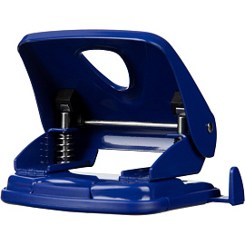 Дырокол Attache Symbol до 30 листов синий с линейкой фото Дырокол Attache Symbol до 30 листов синий с линейкой