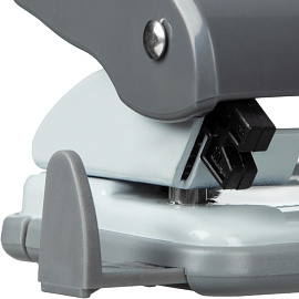 Дырокол Attache Smart до 25 листов серый с линейкой фото Дырокол Attache Smart до 25 листов серый с линейкой