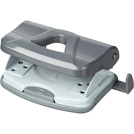 Дырокол Attache Smart до 25 листов серый с линейкой фото Дырокол Attache Smart до 25 листов серый с линейкой