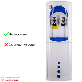 Кулер для воды Aqua Work 17LKR белый (только нагрев) фото Кулер для воды Aqua Work 17LKR белый (только нагрев)