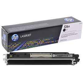 Картридж лазерный HP 126A CE310A черный оригинальный