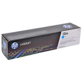 Картридж лазерный HP 126A CE311A голубой оригинальный
