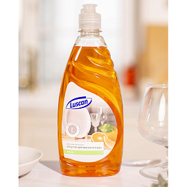 Средство для мытья посуды Luscan Бальзам-апельсин гель 0.5 л