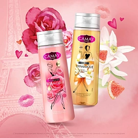 Подарочный набор косметики для женщин Camay Romantique/ Dynamique
