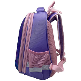 Ранец Комус Класс Аксолотль фиолетовый с двумя отделениями (с наполнителем)