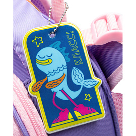 Ранец Комус Класс Аксолотль фиолетовый с двумя отделениями (с наполнителем)