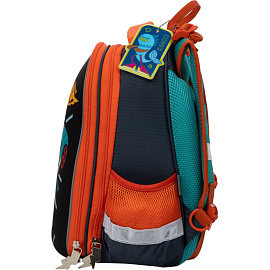 Ранец Комус Класс Your Speed синий с двумя отделениями (с наполнителем)