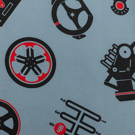 Ранец Комус Класс Your Speed синий с двумя отделениями (с наполнителем)