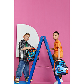 Ранец Комус Класс Your Speed синий с двумя отделениями (с наполнителем)