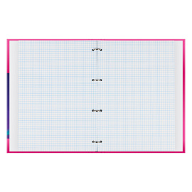 Тетрадь на кольцах А4, 100л., BG "Северное сияние", глянцевая ламинация