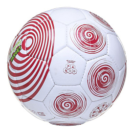Мяч футбольный Atemi Target №5 белый/красный