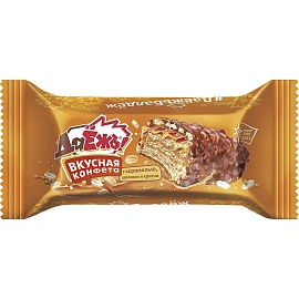 Конфеты ДаЕжь с карамелью, арахисом и криспи 1,5 кг