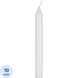 Набор свечей хозяйственных Eurocandle 18x1.8 см (10 штук)