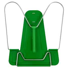 Подставка для книг Стамм металлическая зелёная