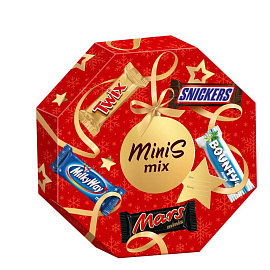 Конфеты шоколадные New Year Mix 262 г фото Конфеты шоколадные New Year Mix 262 г