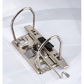 Папка-регистратор 75 мм чёрная бумага