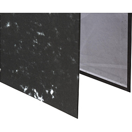 Папка-регистратор 75 мм чёрная бумага